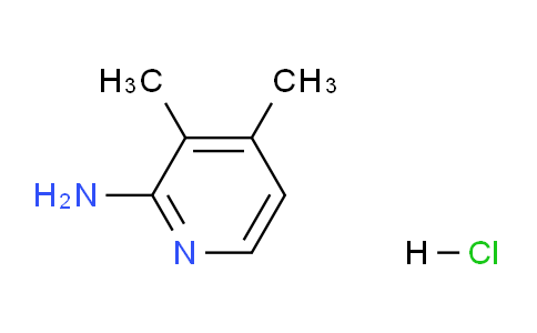 CAS No. 873-27-8, 3,4-dimethylpyridin-2-amine hydrochloride