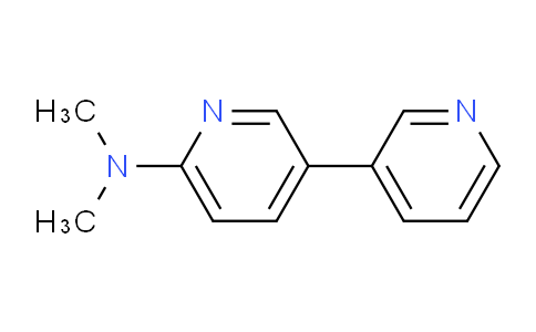 CAS No. 882864-93-9, N,N-dimethyl-[3,3'-bipyridin]-6-amine