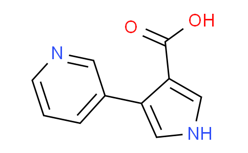 CAS No. 885954-13-2, 4-Pyridin-3-yl-1H-pyrrole-3-carboxylic acid