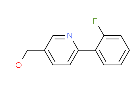 CAS No. 887974-54-1, (6-(2-Fluorophenyl)pyridin-3-yl)methanol