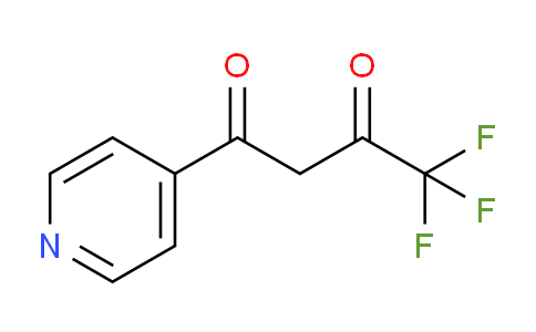 CAS No. 399-06-4, 4,4,4-Trifluoro-1-(pyridine-4-yl)butane-1,3-dione