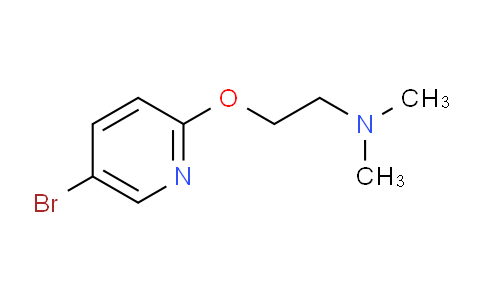 CAS No. 212961-35-8, [2-(5-Bromo-pyridin-2-yloxy)-ethyl]-dimethyl-amine