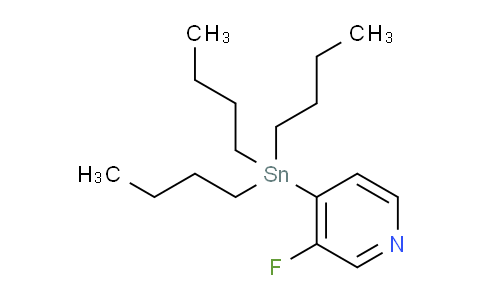 CAS No. 259807-88-0, 3-Fluoro-4-(tributylstannyl)-pyridine