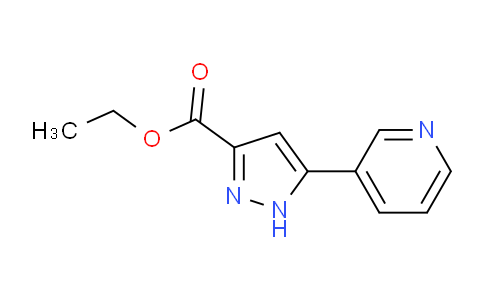 Ethyl 5-(pyridin-3-yl)-1H-pyrazole-3-carboxylate