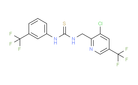DY711592 | 326815-25-2 | 1-((3-chloro-5-(trifluoromethyl)pyridin-2-yl)methyl)-3-(3-(trifluoromethyl)phenyl)thiourea