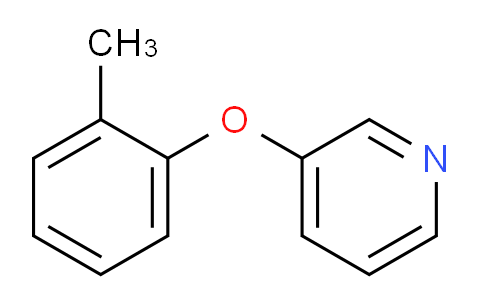 CAS No. 33399-54-1, 3-(o-tolyloxy)pyridine