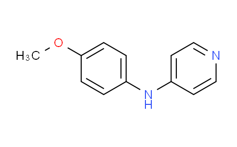 CAS No. 35488-09-6, N-(4-methoxyphenyl)pyridin-4-amine