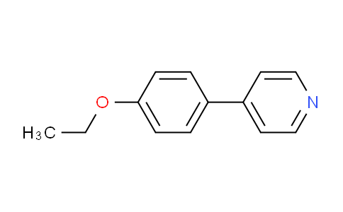 CAS No. 4357-31-7, 4-(4-Ethoxyphenyl)pyridine