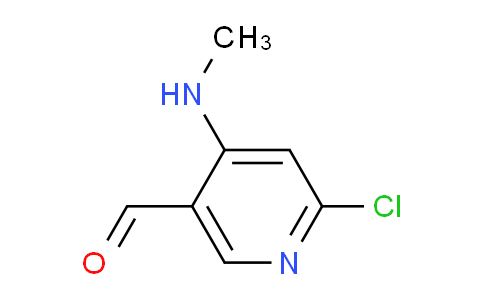 CAS No. 449811-29-4, 6-Chloro-4-(methylamino)pyridine-3-carbaldehyde