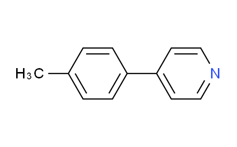 CAS No. 4423-10-3, 4-(p-tolyl)pyridine