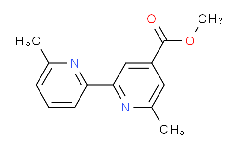 CAS No. 562086-30-0, methyl 6,6'-dimethyl-[2,2'-bipyridine]-4-carboxylate