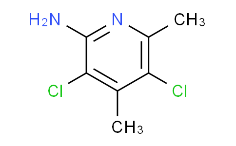 CAS No. 56960-80-6, 3,5-dichloro-4,6-dimethylpyridin-2-amine
