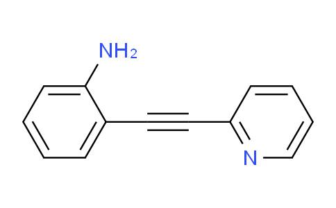 CAS No. 13141-43-0, 2-(pyridin-2-ylethynyl)aniline