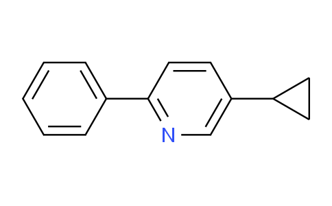 CAS No. 1245645-30-0, 5-cyclopropyl-2-phenylpyridine