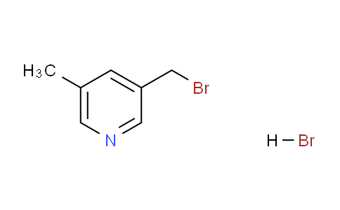 CAS No. 1235342-53-6, 3-(bromomethyl)-5-methylpyridine hydrobromide