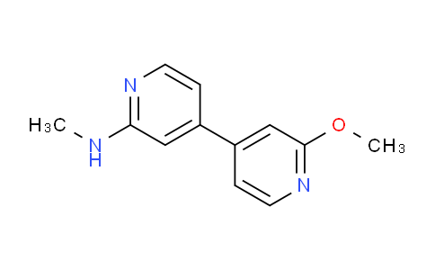 CAS No. 1245646-00-7, 2'-methoxy-N-methyl-[4,4'-bipyridin]-2-amine