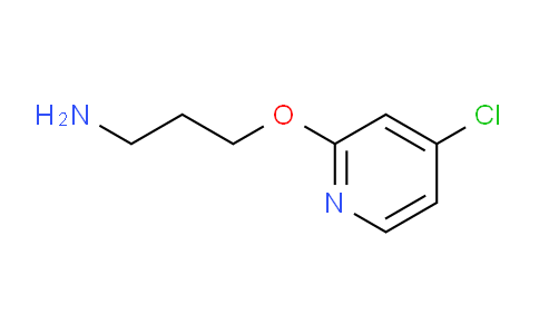 CAS No. 1346708-19-7, 3-((4-chloropyridin-2-yl)oxy)propan-1-amine