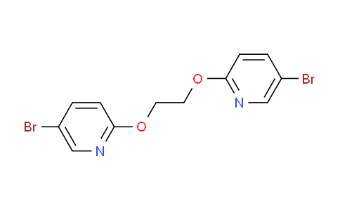 CAS No. 685862-28-6, 1,2-bis((5-bromopyridin-2-yl)oxy)ethane