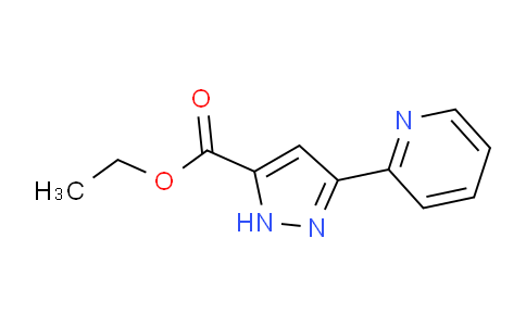 CAS No. 174139-65-2, Ethyl 3-(2-pyridinyl)-1H-pyrazole-5-carboxylate