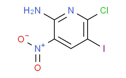 CAS No. 790692-90-9, 6-chloro-5-iodo-3-nitropyridin-2-amine