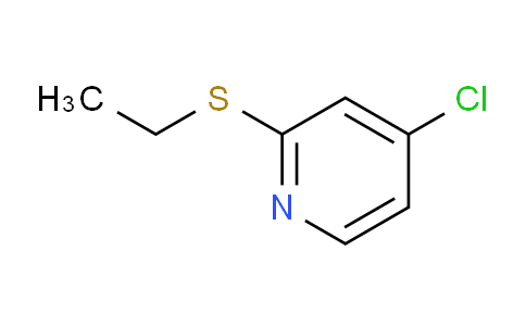 CAS No. 769163-28-2, 4-chloro-2-(ethylthio)pyridine