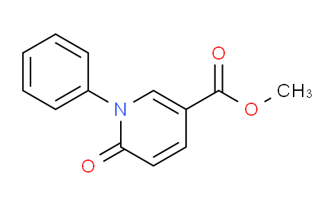 CAS No. 77837-09-3, 6-Oxo-1-phenyl-1,6-dihydro-pyridine-3-carboxylic acid methyl ester