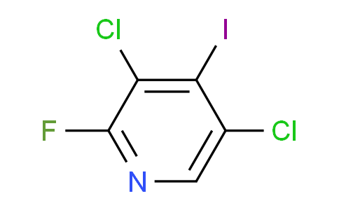 CAS No. 406676-24-2, 3,5-dichloro-2-fluoro-4-iodopyridine