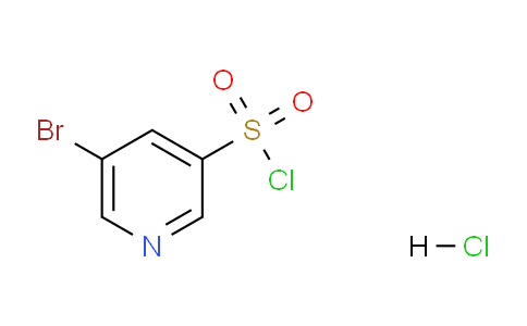 5-Bromopyridine-3-sulphonyl chloride hydrochloride