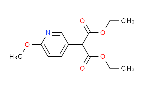 CAS No. 902130-84-1, Diethyl 2-(6-methoxypyridin-3-yl)malonate