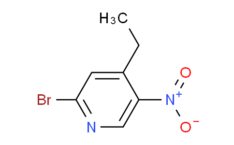 CAS No. 929617-28-7, 2-bromo-4-ethyl-5-nitropyridine