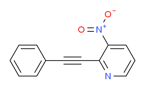 CAS No. 947330-58-7, 3-nitro-2-(phenylethynyl)pyridine
