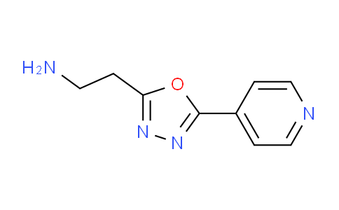 CAS No. 933722-78-2, 2-(5-(Pyridin-4-yl)-1,3,4-oxadiazol-2-yl)-ethanamine