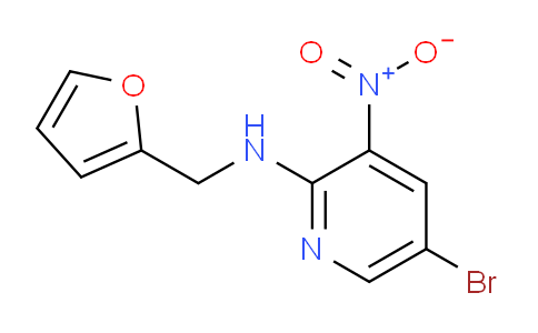 CAS No. 954216-03-6, 5-Bromo-N-(furan-2-ylmethyl)-3-nitropyridin-2-amine