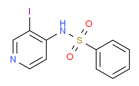 CAS No. 99972-24-4, N-(3-iodopyridin-4-yl)benzenesulfonamide