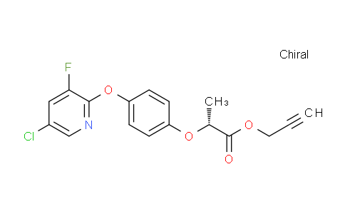 CAS No. 105512-06-9, (R)-Prop-2-yn-1-yl 2-(4-((5-chloro-3-fluoropyridin-2-yl)oxy)phenoxy)propanoate