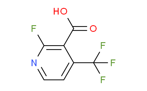 CAS No. 1040681-74-0, 2-Fluoro-4-(trifluoromethyl)pyridine-3-carboxylicacid