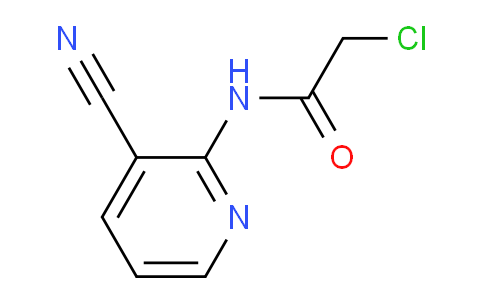 CAS No. 1065483-86-4, 2-chloro-N-(3-cyanopyridin-2-yl)acetamide
