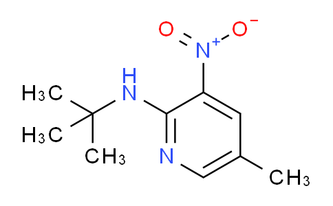 CAS No. 1033202-70-8, 2-t-Butylamino-5-methyl-3-nitropyridine