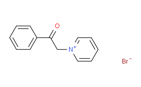 CAS No. 16883-69-5, 1-(2-Oxo-2-phenylethyl)pyridin-1-ium bromide