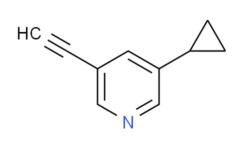 CAS No. 1256823-31-0, 3-Cyclopropyl-5-ethynylpyridine