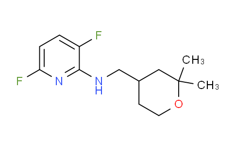 DY711768 | 1270076-56-6 | N-((2,2-dimethyltetrahydro-2H-pyran-4-yl)methyl)-3,6-difluoropyridin-2-amine