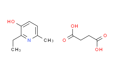 CAS No. 127464-43-1, 2-Ethyl-6-methyl-3-pyridinol succinate (salt)