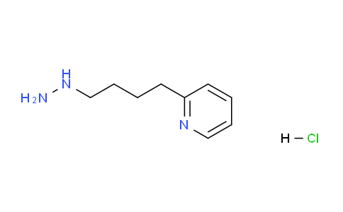 CAS No. 1263280-29-0, 2-(4-hydrazinylbutyl)pyridine hydrochloride