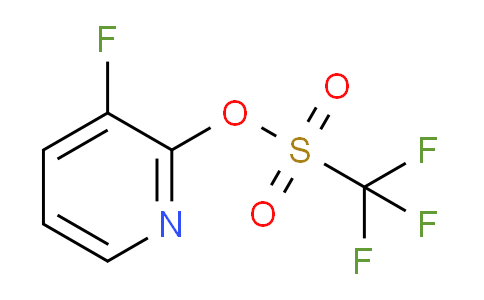 CAS No. 1310559-92-2, 3-Fluoropyridin-2-yl trifluoromethanesulfonate