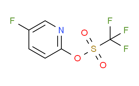 CAS No. 1310559-95-5, 5-Fluoropyridin-2-yl trifluoromethanesulfonate