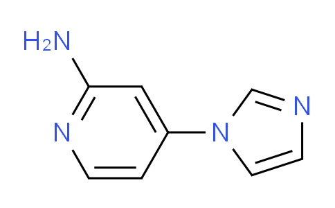 CAS No. 1314355-38-8, 4-(1H-imidazol-1-yl)pyridin-2-amine