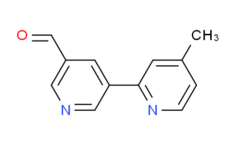 CAS No. 1346686-70-1, 4-methyl-[2,3'-bipyridine]-5'-carbaldehyde