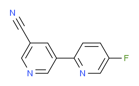 CAS No. 1346686-90-5, 5-fluoro-[2,3'-bipyridine]-5'-carbonitrile
