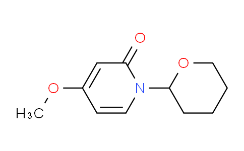 CAS No. 1333319-70-2, 4-methoxy-1-(tetrahydro-2H-pyran-2-yl)pyridin-2(1H)-one