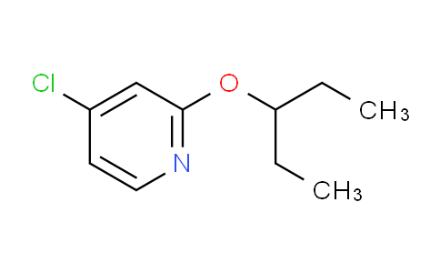 CAS No. 1346706-97-5, 4-chloro-2-(pentan-3-yloxy)pyridine